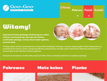 Tablet Screenshot of goo-goo.pl